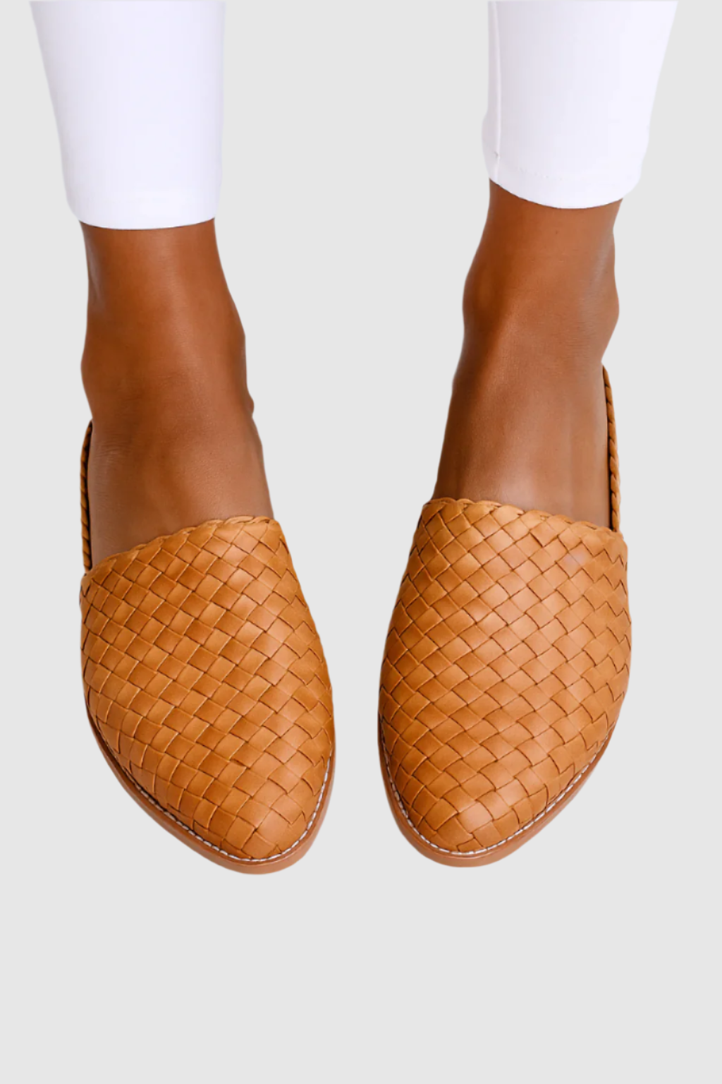The Carmen Leather Flats