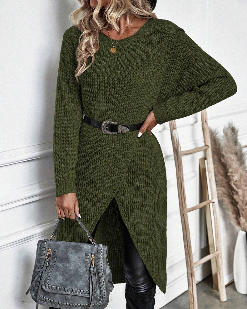 The Cozy Sweater Dress