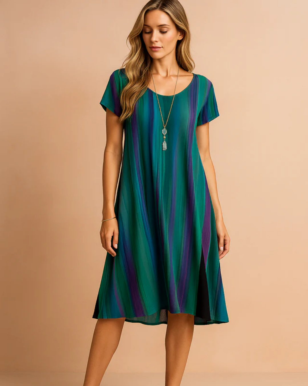 Liora | Boho Gradient Dress