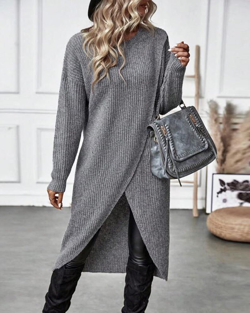 The Cozy Sweater Dress