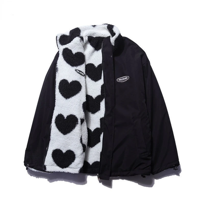 Double Sided Heart Coat