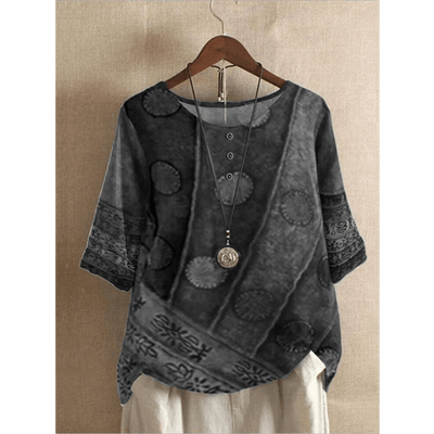 Valarie | Colourful Bohemian Top