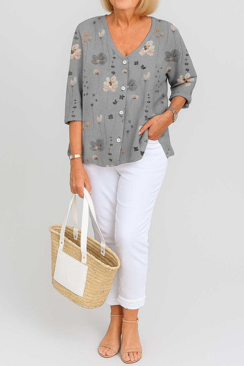 The Serenity Floral Shirt