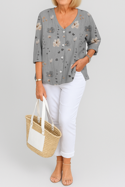 The Serenity Floral Shirt
