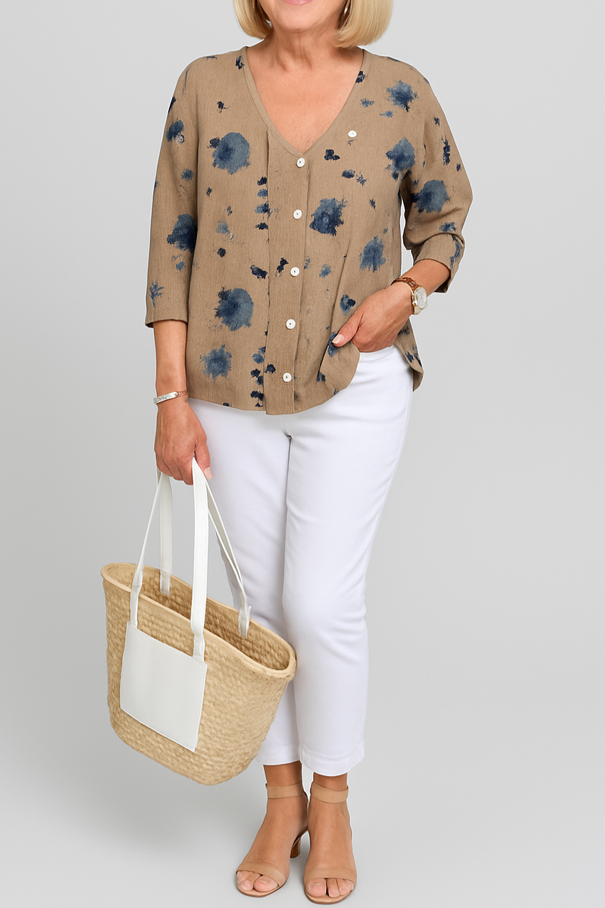 The Serenity Floral Shirt