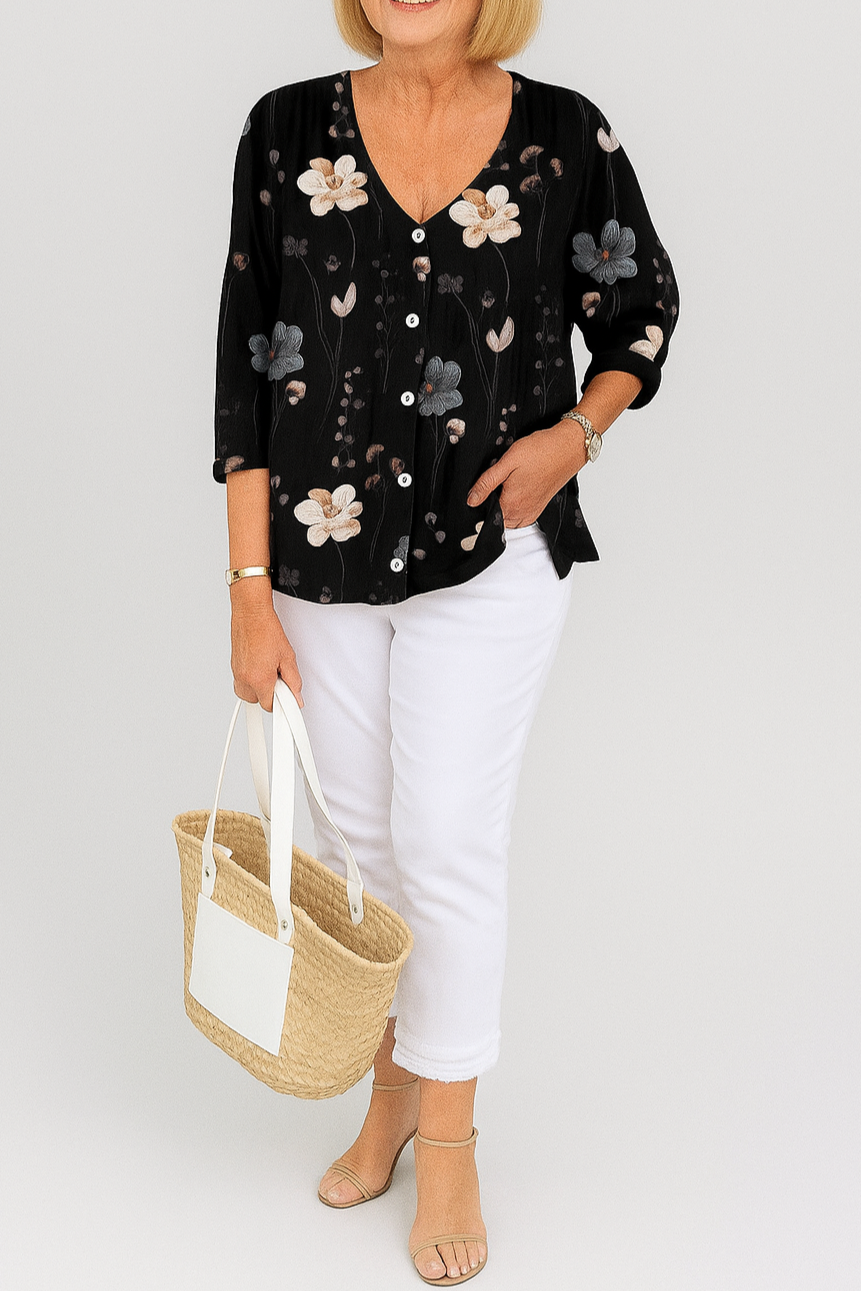 The Serenity Floral Shirt