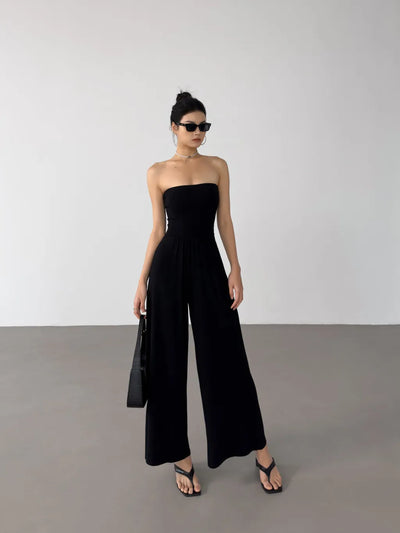 Florine - Strapless Jumpsuit