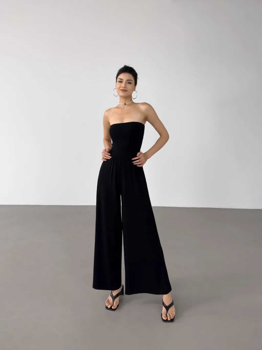 Florine - Strapless Jumpsuit