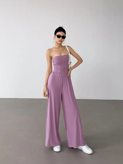 Florine - Strapless Jumpsuit
