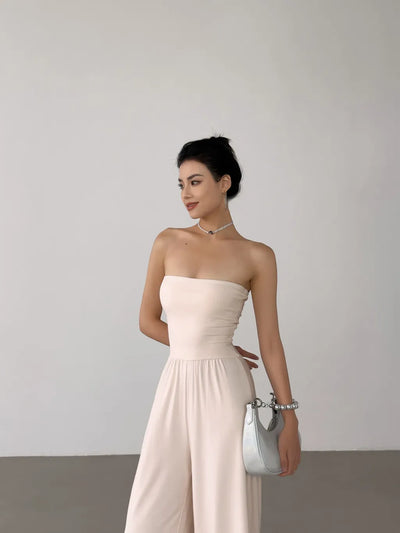 Florine - Strapless Jumpsuit