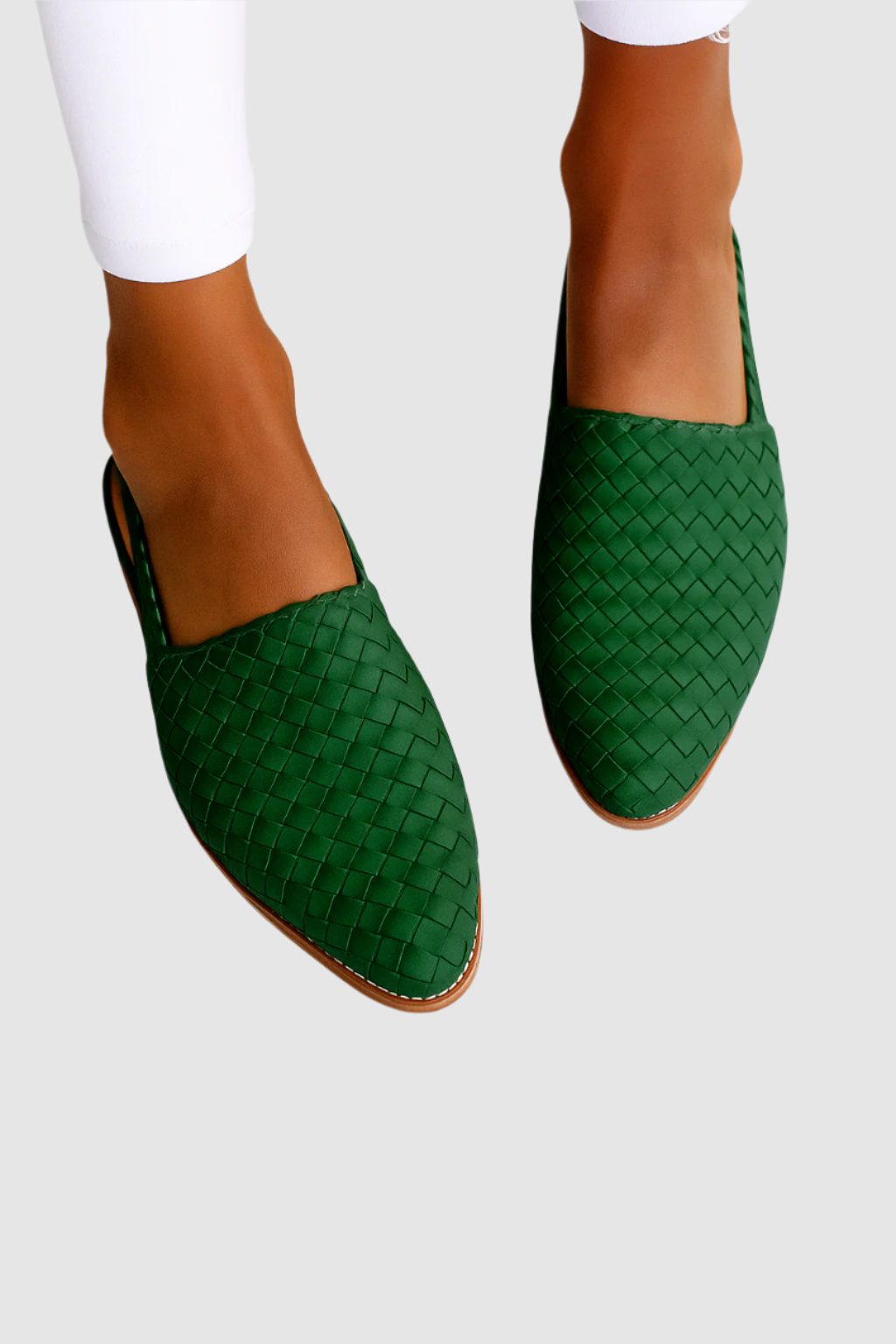 The Carmen Leather Flats