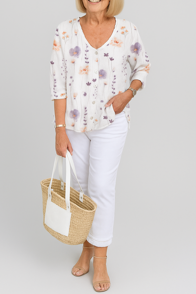 The Serenity Floral Shirt