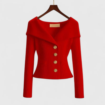 Gabrielle | Sculpted Knit Cardigan