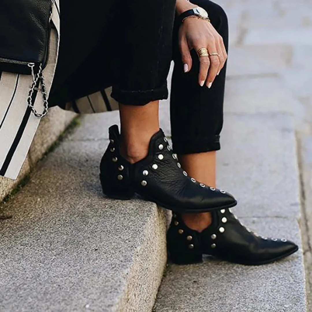 Sophie | Chic Boho Suede Ankle Boots