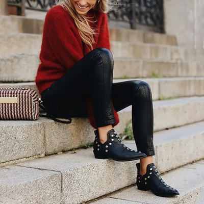Sophie | Chic Boho Suede Ankle Boots