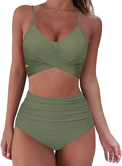 WHITE™ | Belle High Waisted Bikini