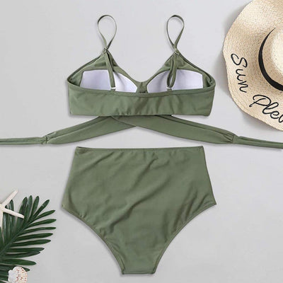 WHITE™ | Belle High Waisted Bikini