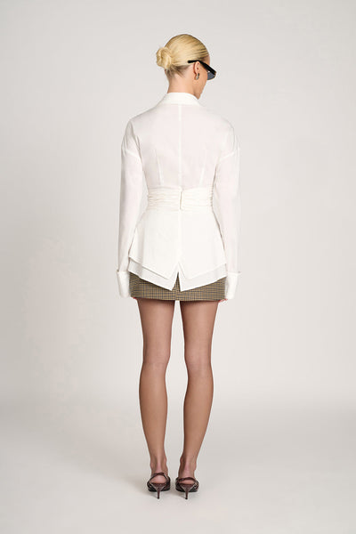 Tailored Wrap Shirt