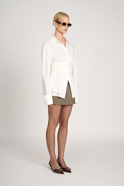 Tailored Wrap Shirt