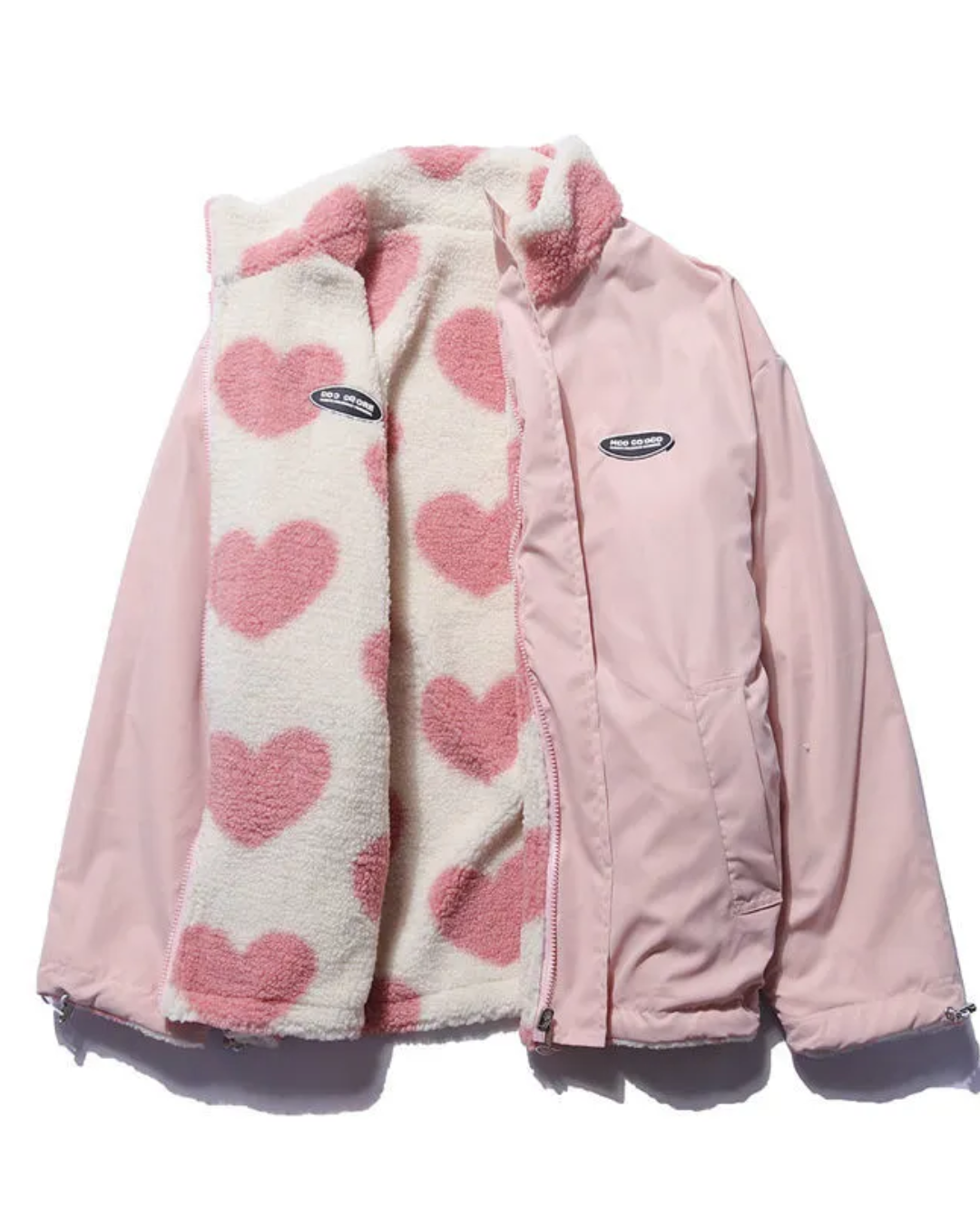 Double Sided Heart Coat