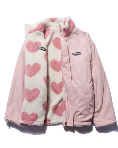 Double Sided Heart Coat