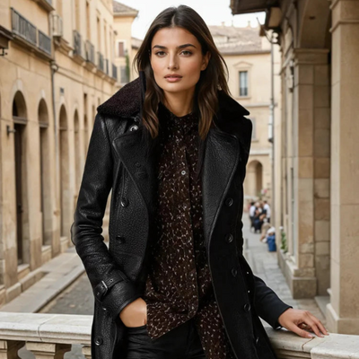 The Noir Icon Trench