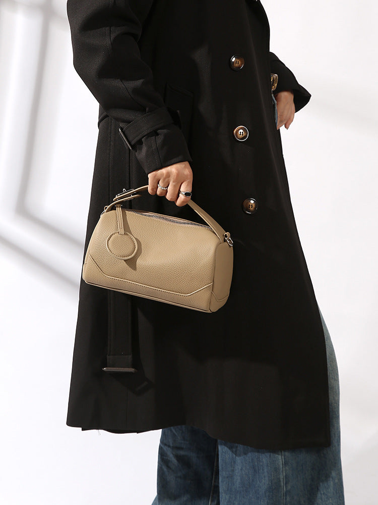 Genuine Leather Pillow Bag