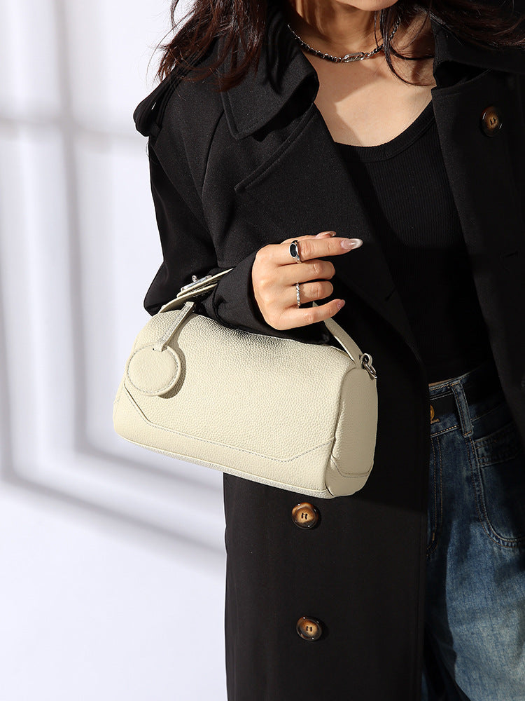 Genuine Leather Pillow Bag