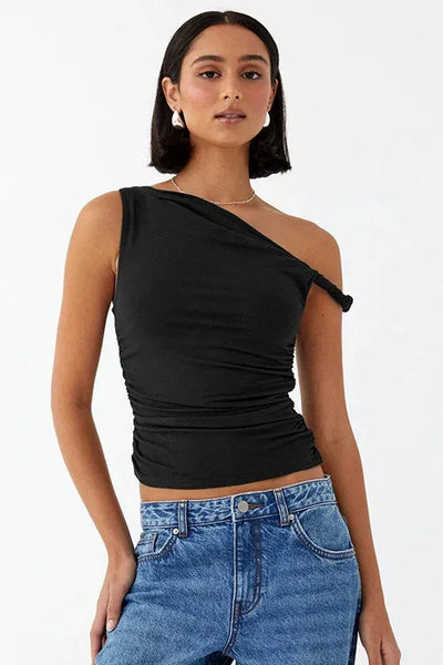 Vina Slim Fit Single Strap Top