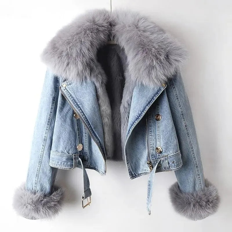 Diana - Luxurious Denim Jacket