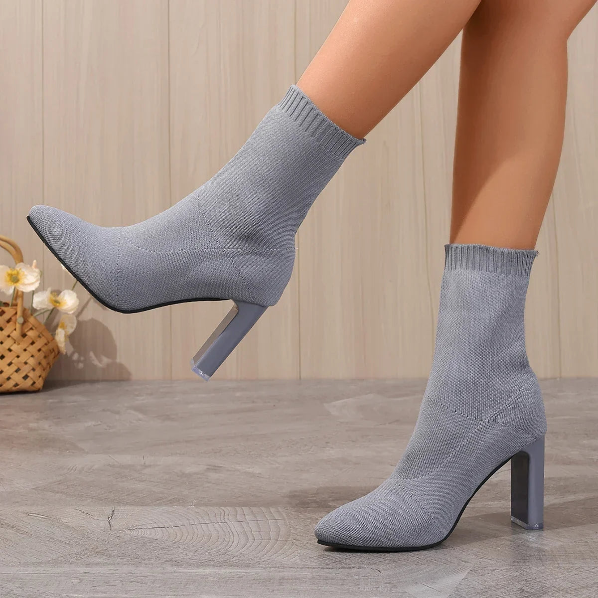 Porter Knitted Boots