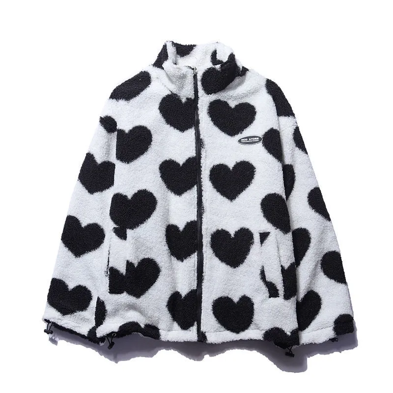 Double Sided Heart Coat