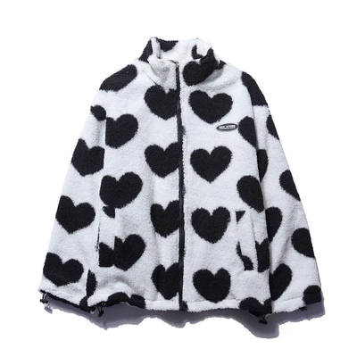 Double Sided Heart Coat
