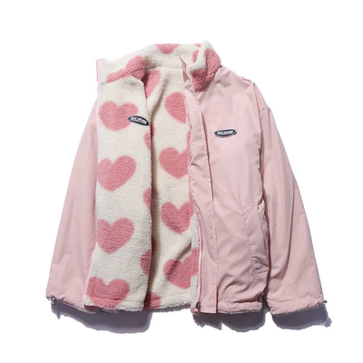 Double Sided Heart Coat