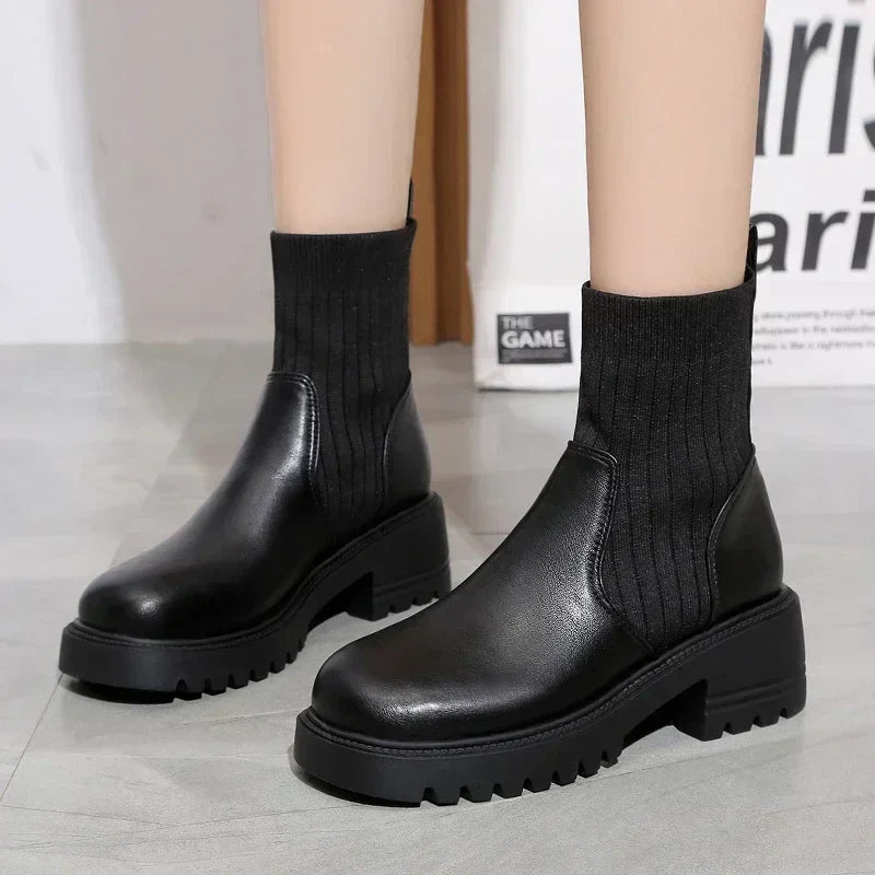 Addison Platform Boots
