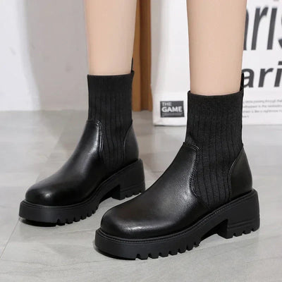Addison Platform Boots