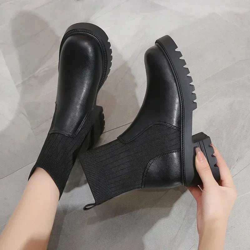 Addison Platform Boots