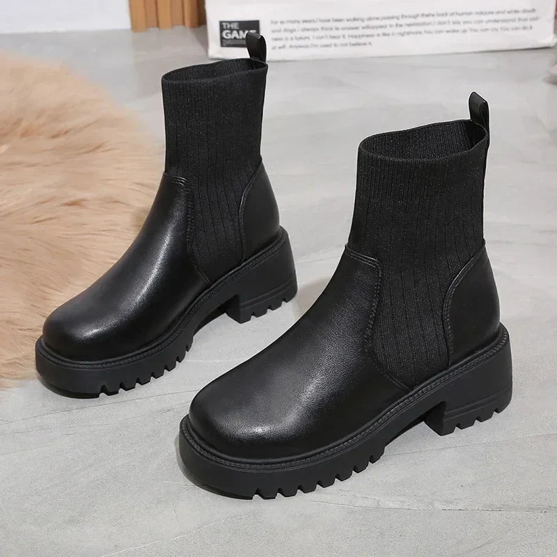 Addison Platform Boots