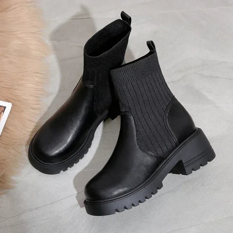 Addison Platform Boots
