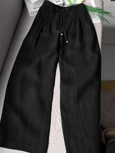 WHITE | Linen trousers