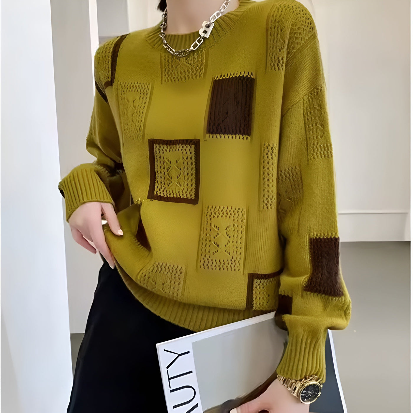 Flattering Timeless Sweater