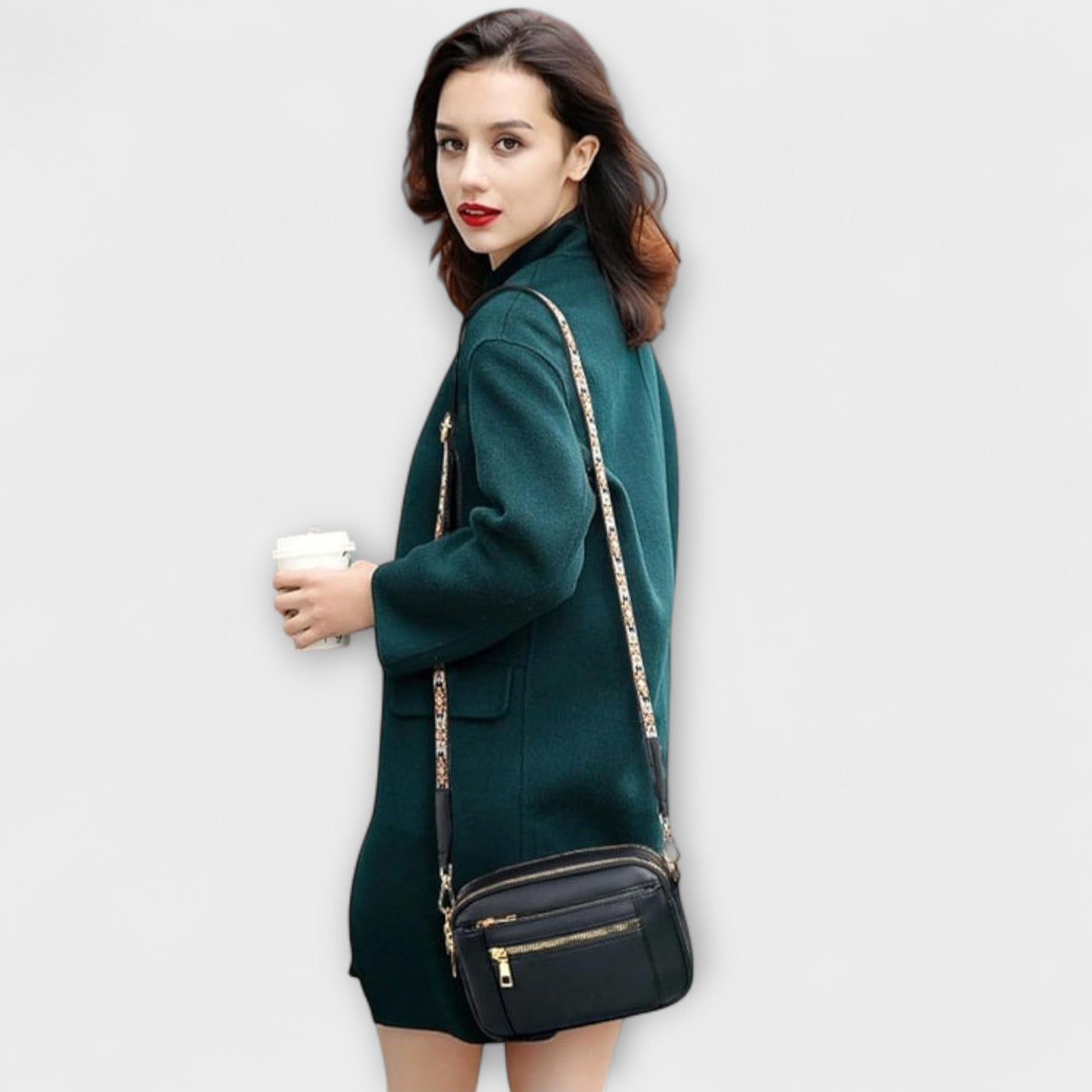 Elegant Leather Shoulder Bag