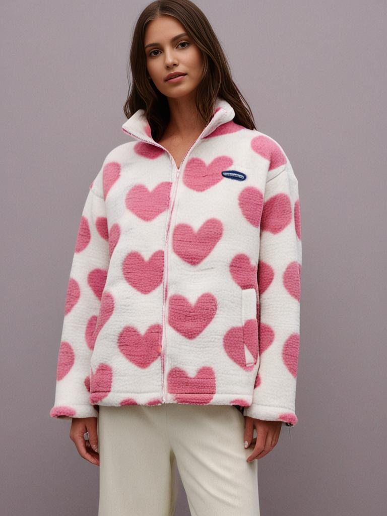 Double Sided Heart Coat