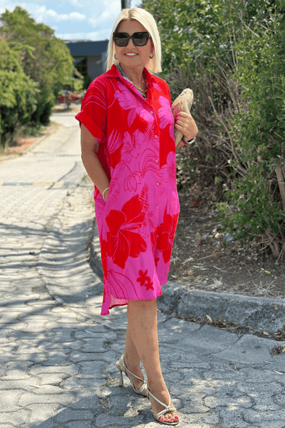 Naomi | Dress with floral print