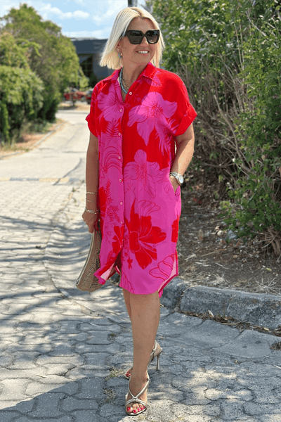 Naomi | Dress with floral print